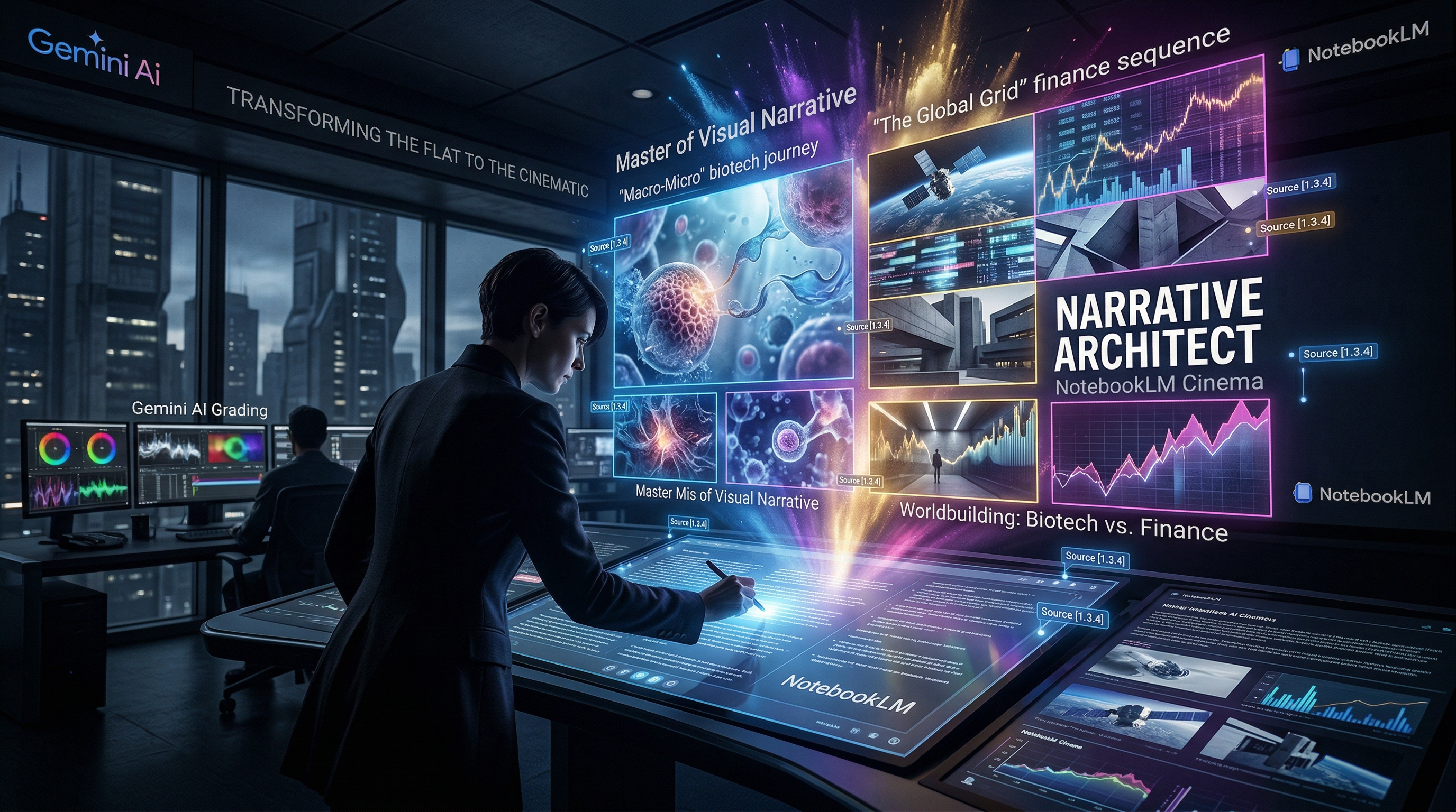 Prompt Template for Cinematic Videos with NotebookLM