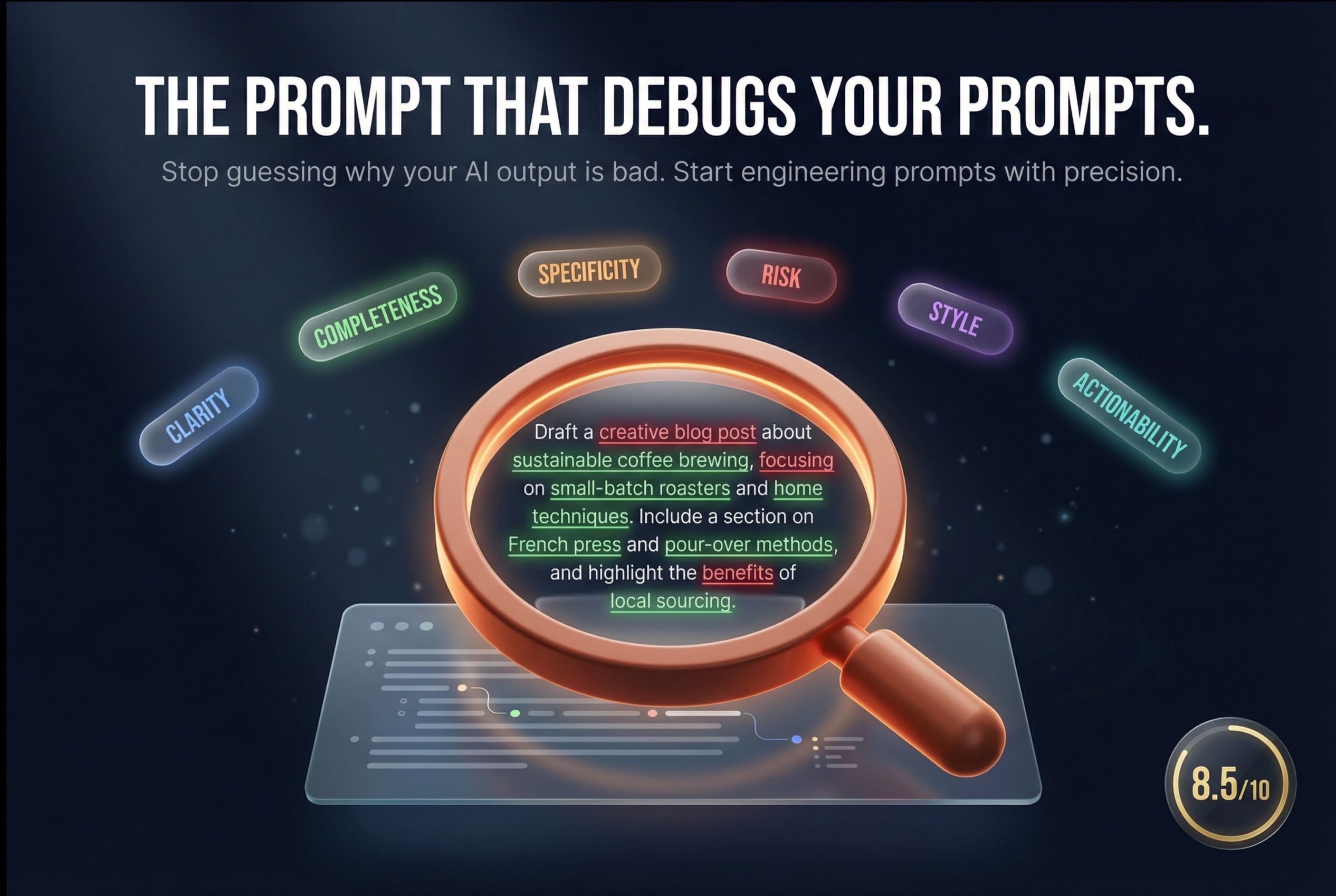 The Prompt That Debugs Your Prompts