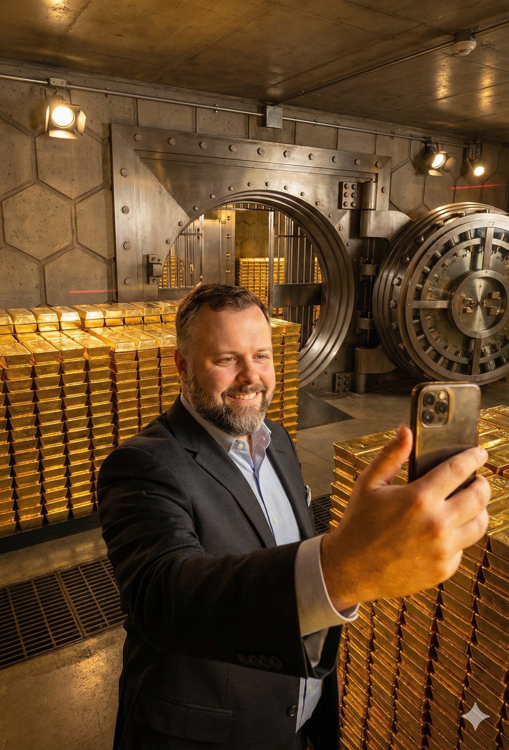 Selfie Inside Fort Knox 