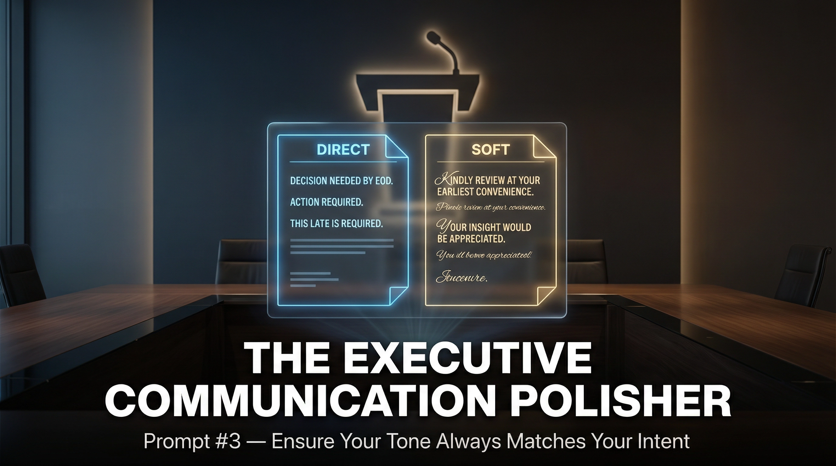 The Executive Communication Polisher
