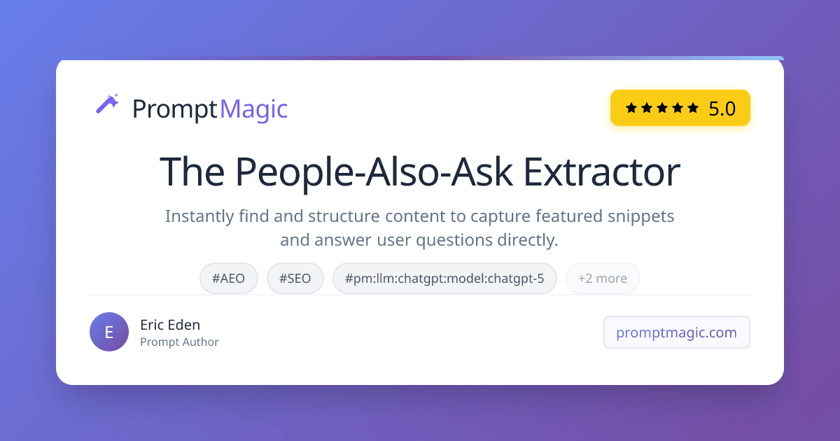 The People-Also-Ask Extractor